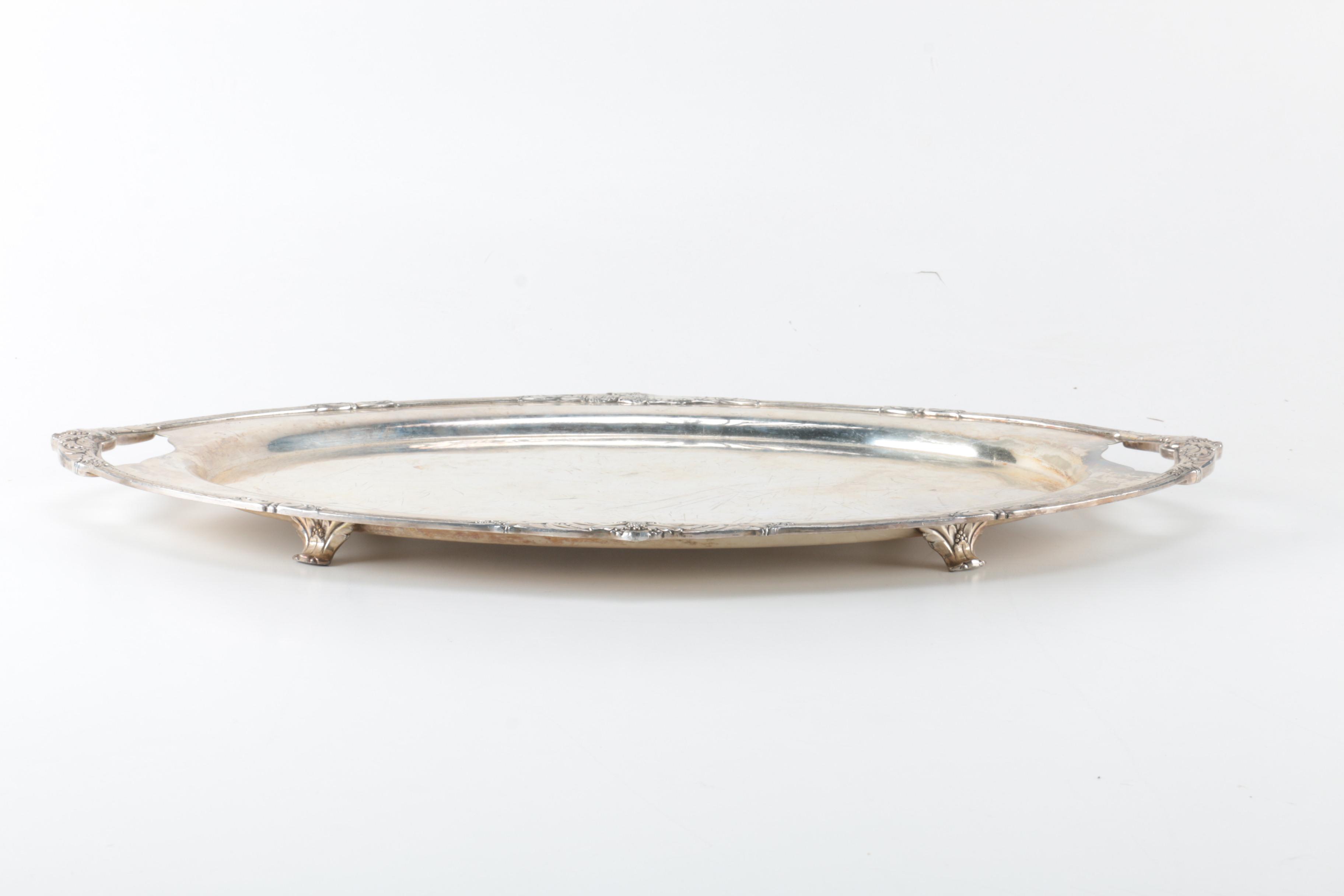 Pairing of Silver Plate Trays