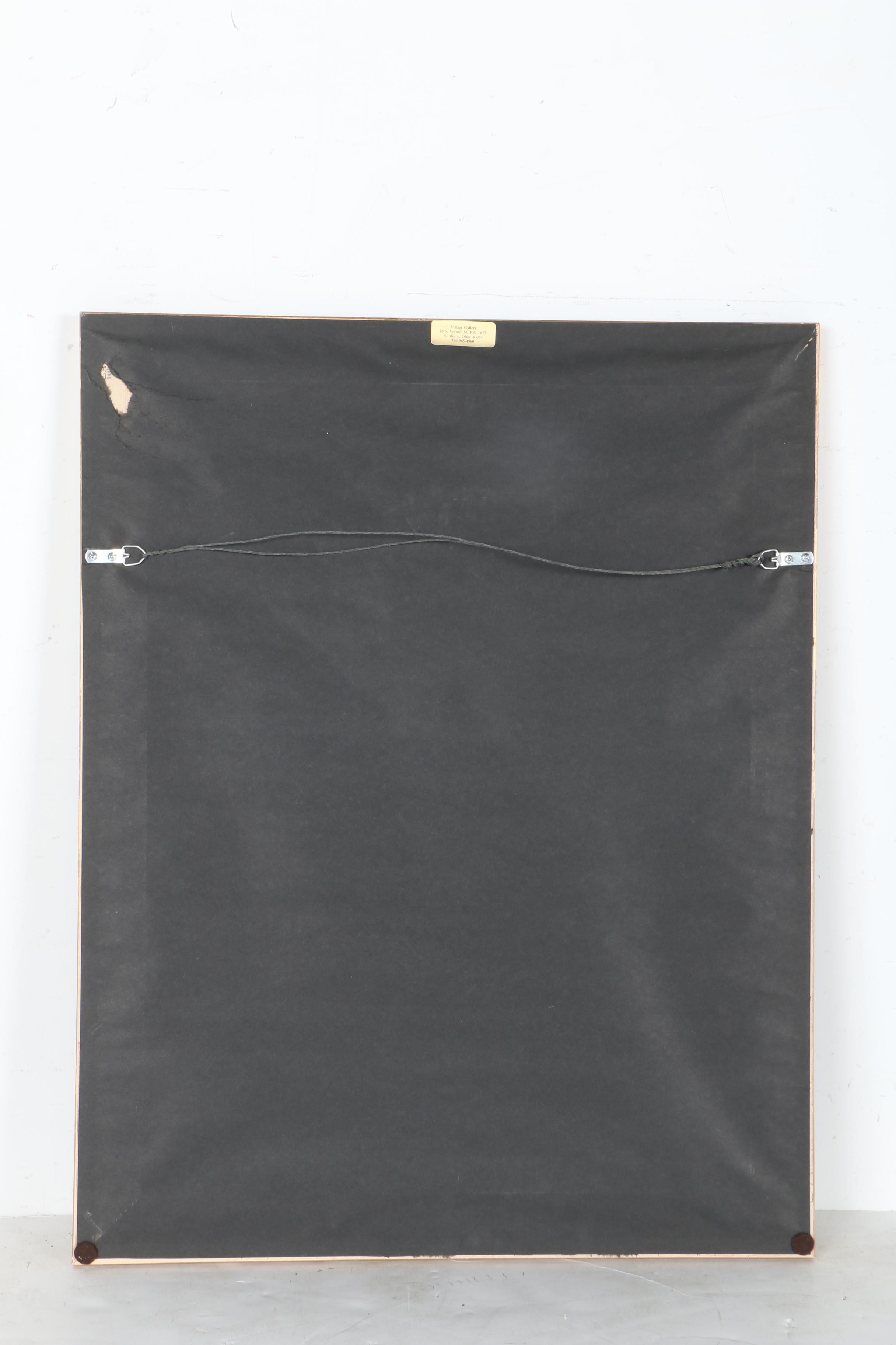 After Rembrandt Offset Lithograph "The Man with the Golden Helmet"