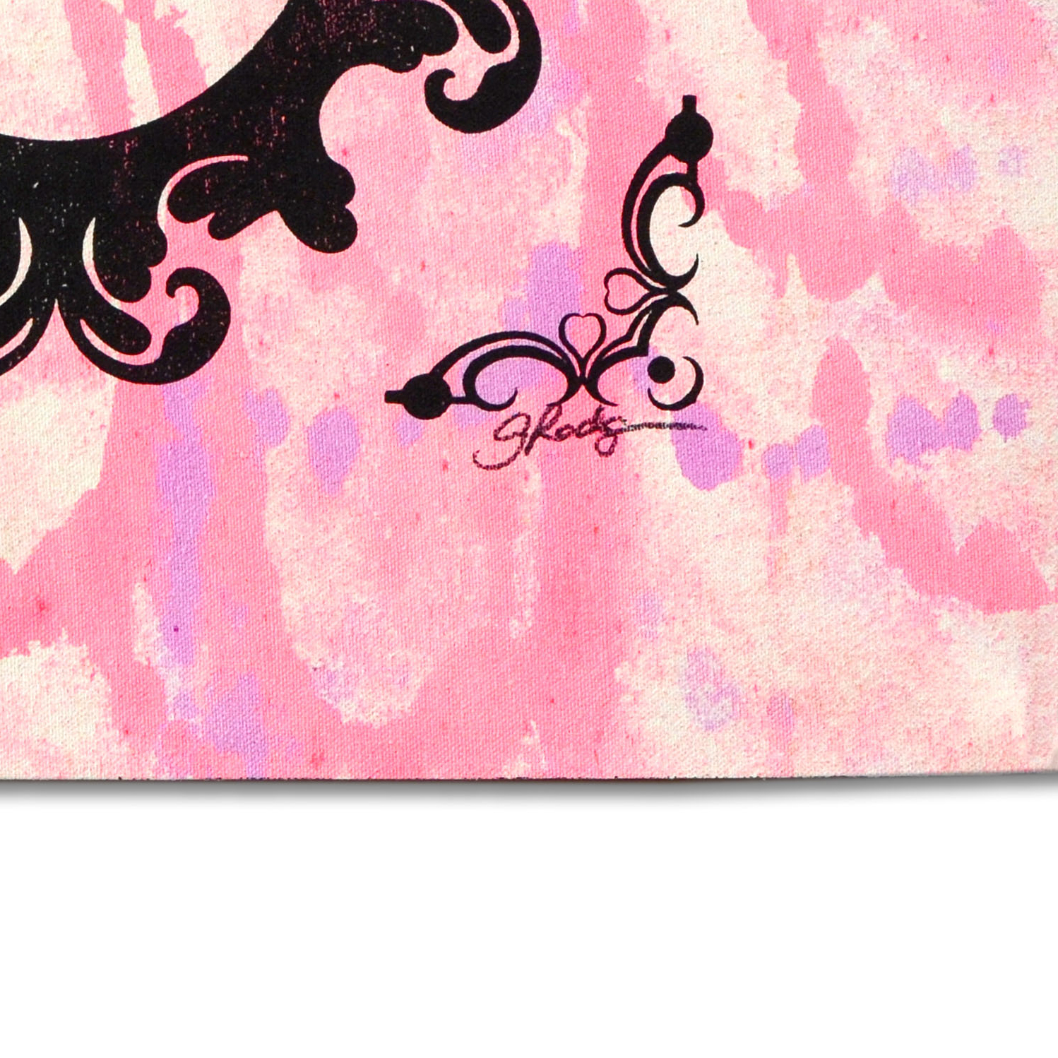 Gail Rodgers Hand Pulled Silkscreen and Acrylic Painting "Mirror Mirror (Series)"