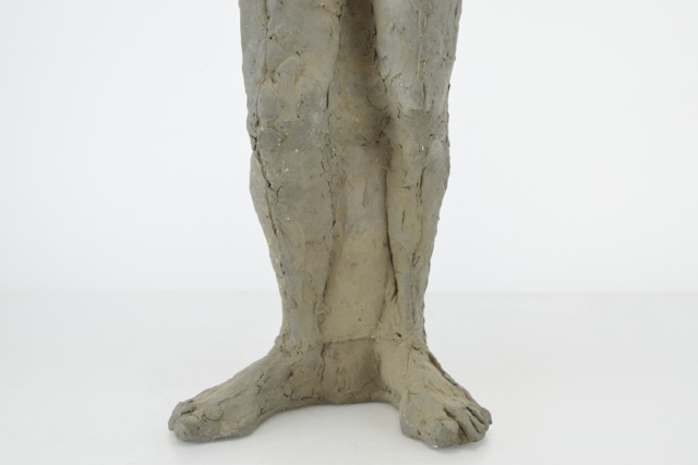 Original Tuska "Glenn Ford" Male Nude Sculpture in Clay