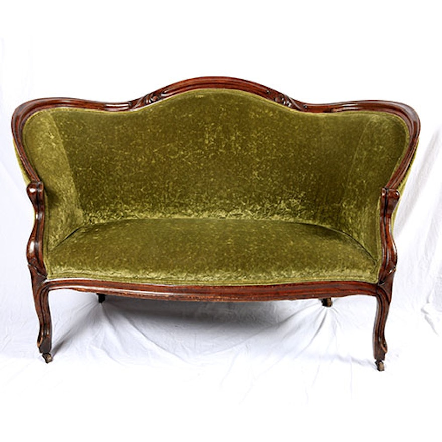 Antique Victorian Settee