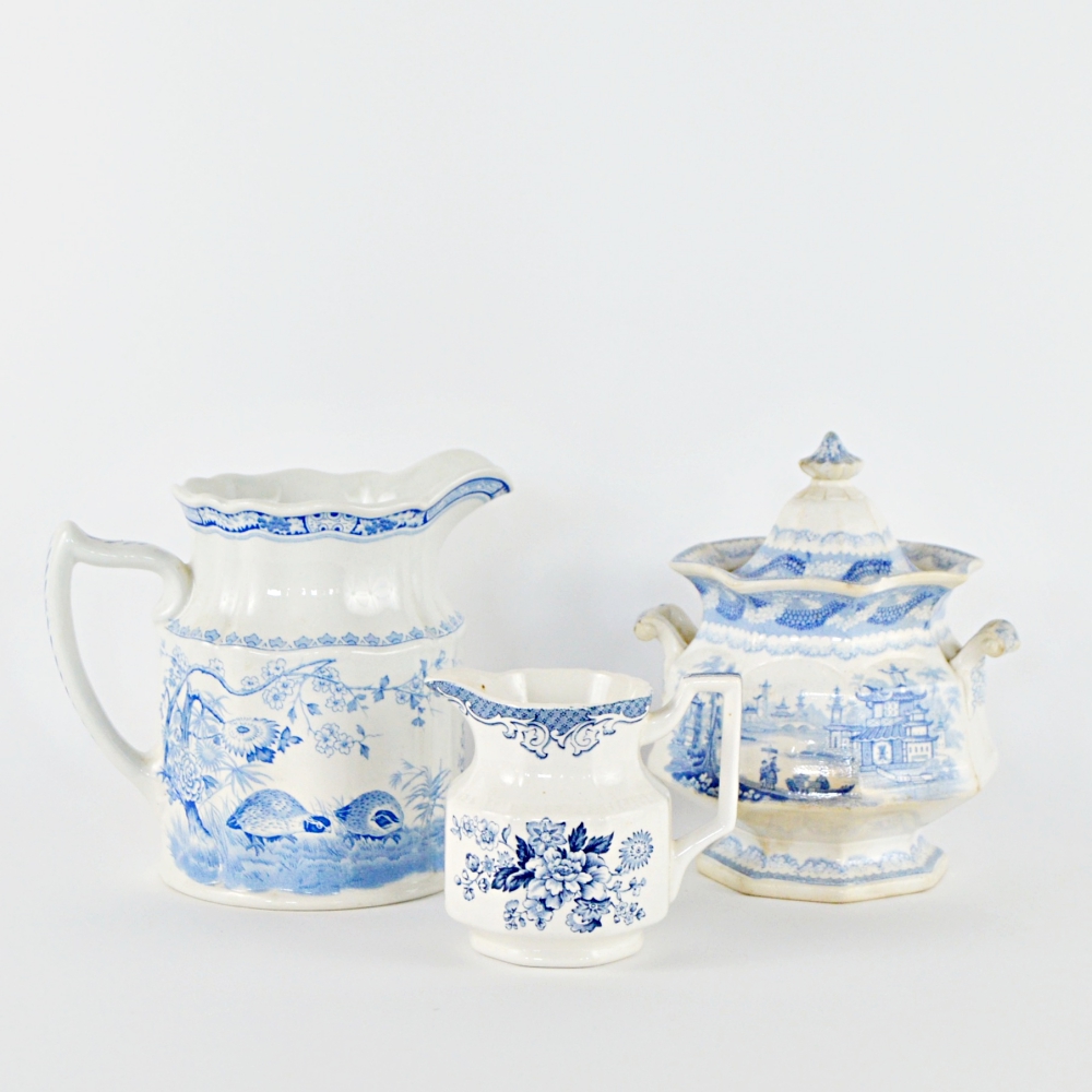Antique Blue and White China