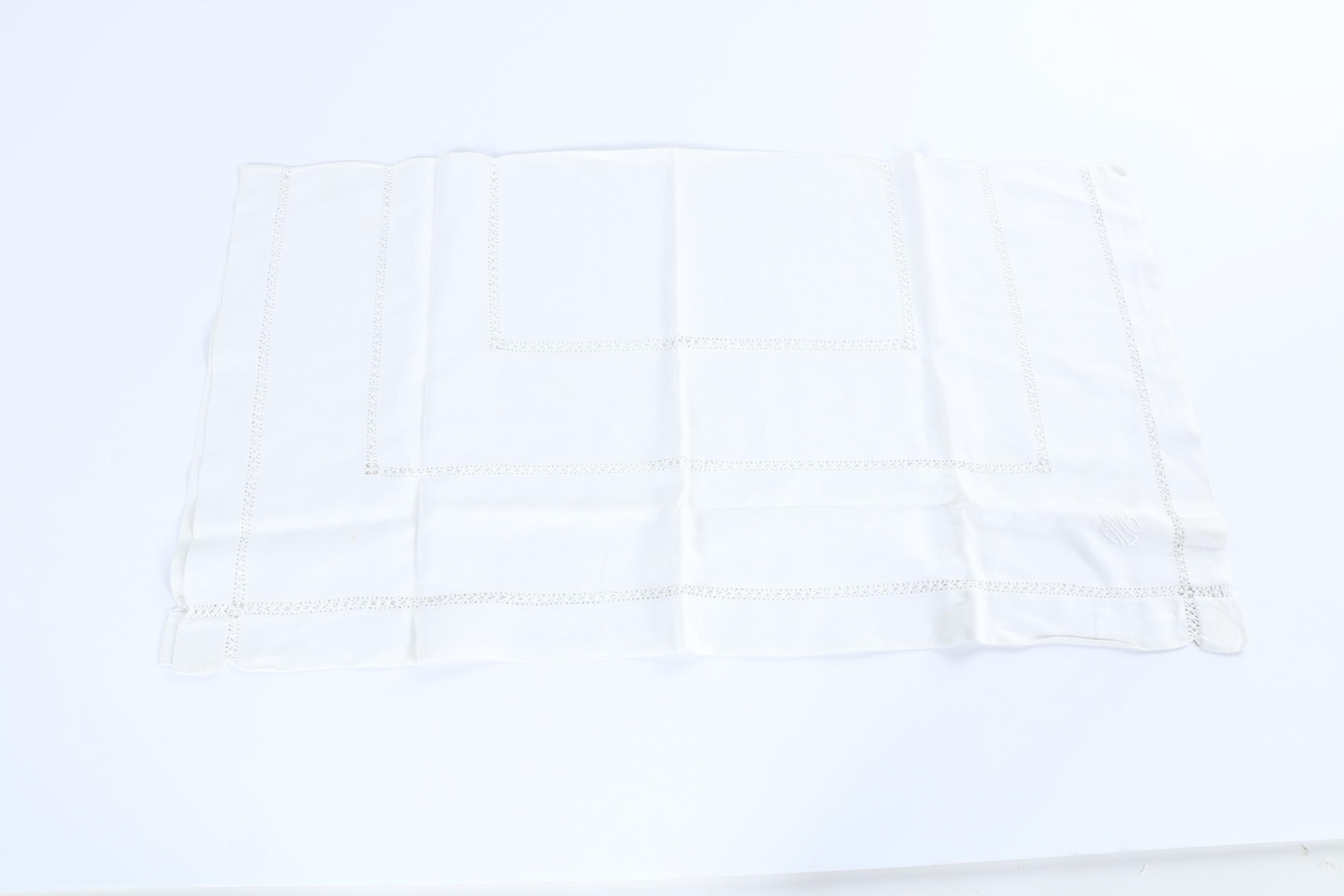 Eyelet and Embroidered Linens