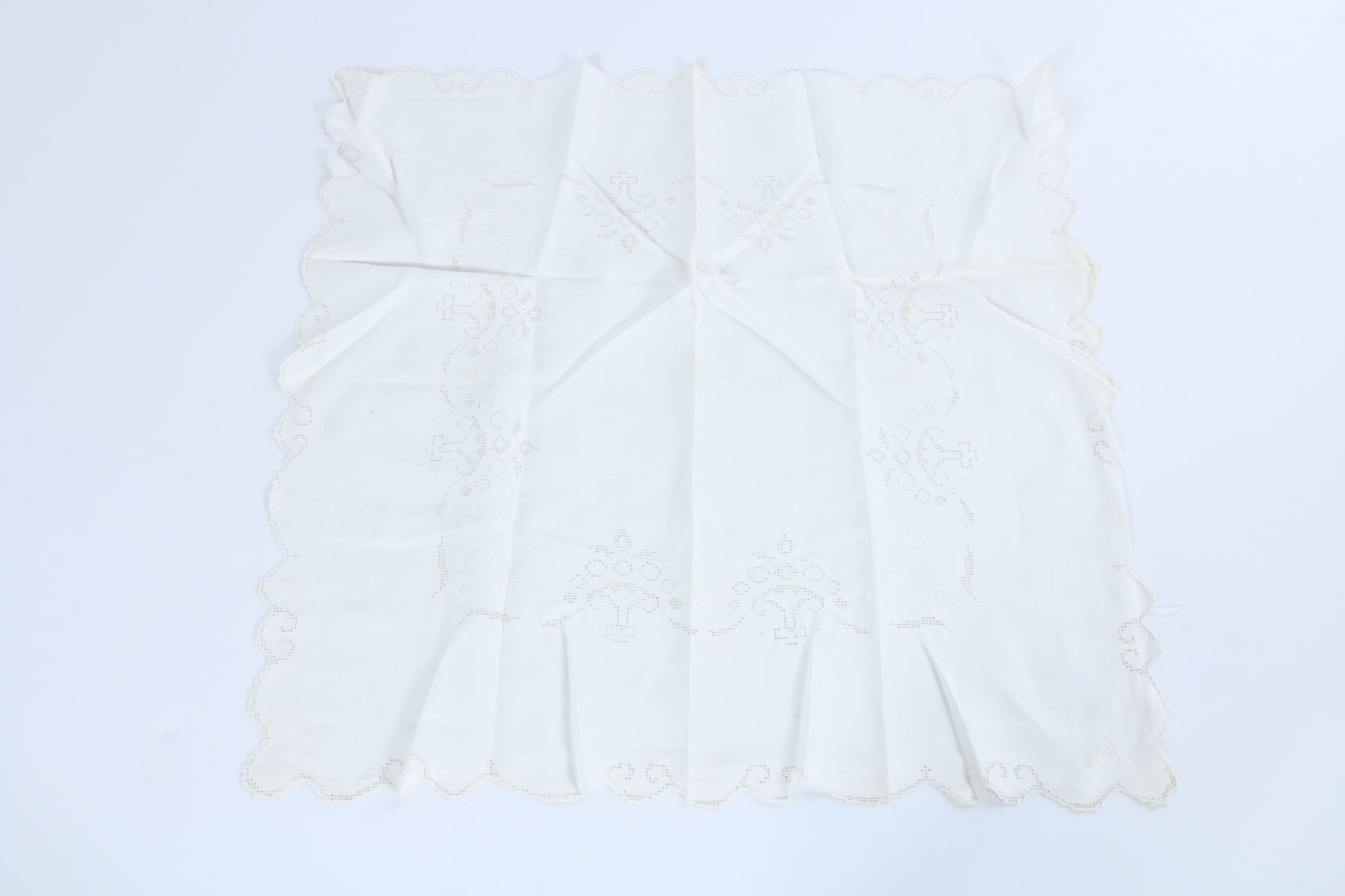 Eyelet and Embroidered Linens