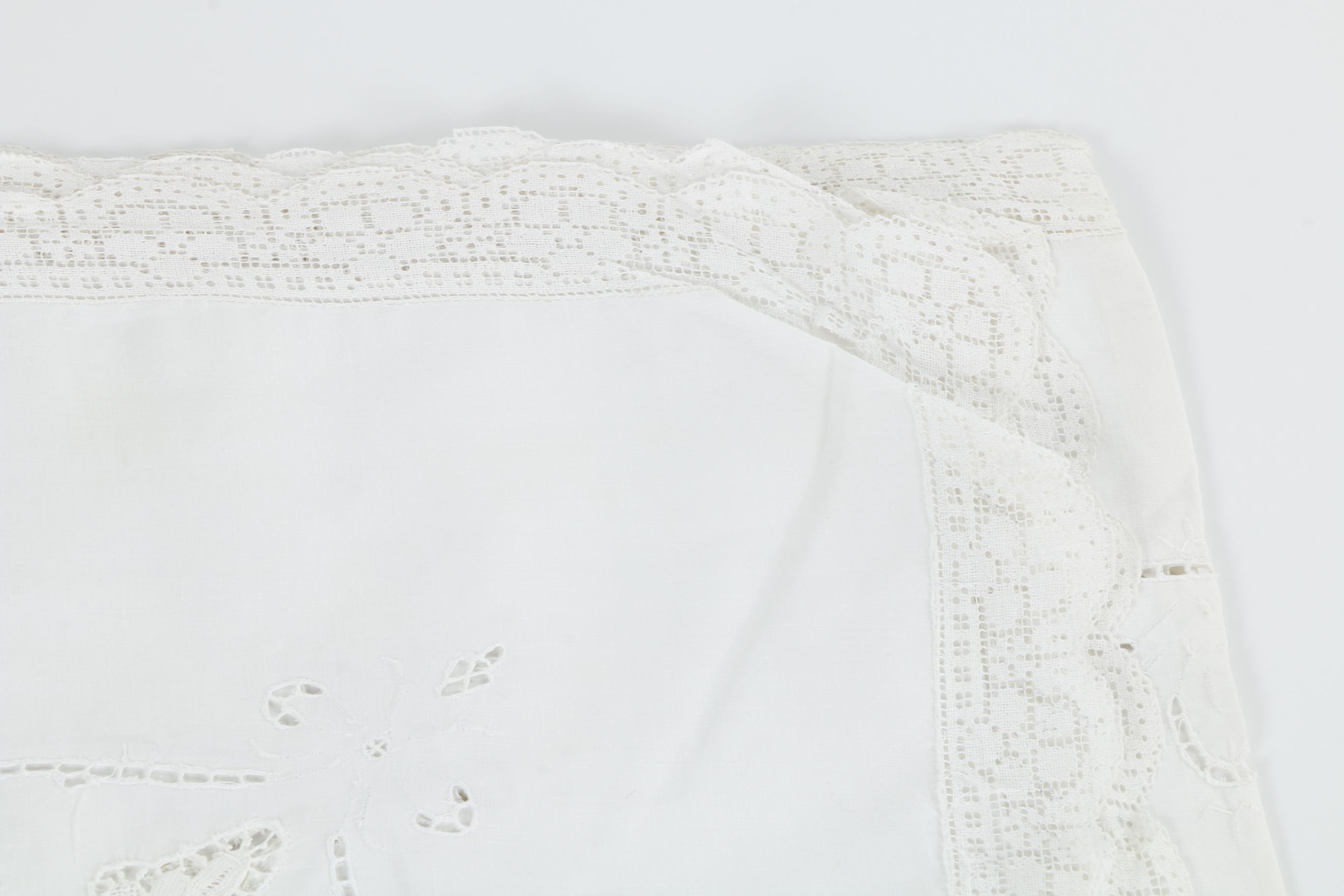 Eyelet and Embroidered Linens