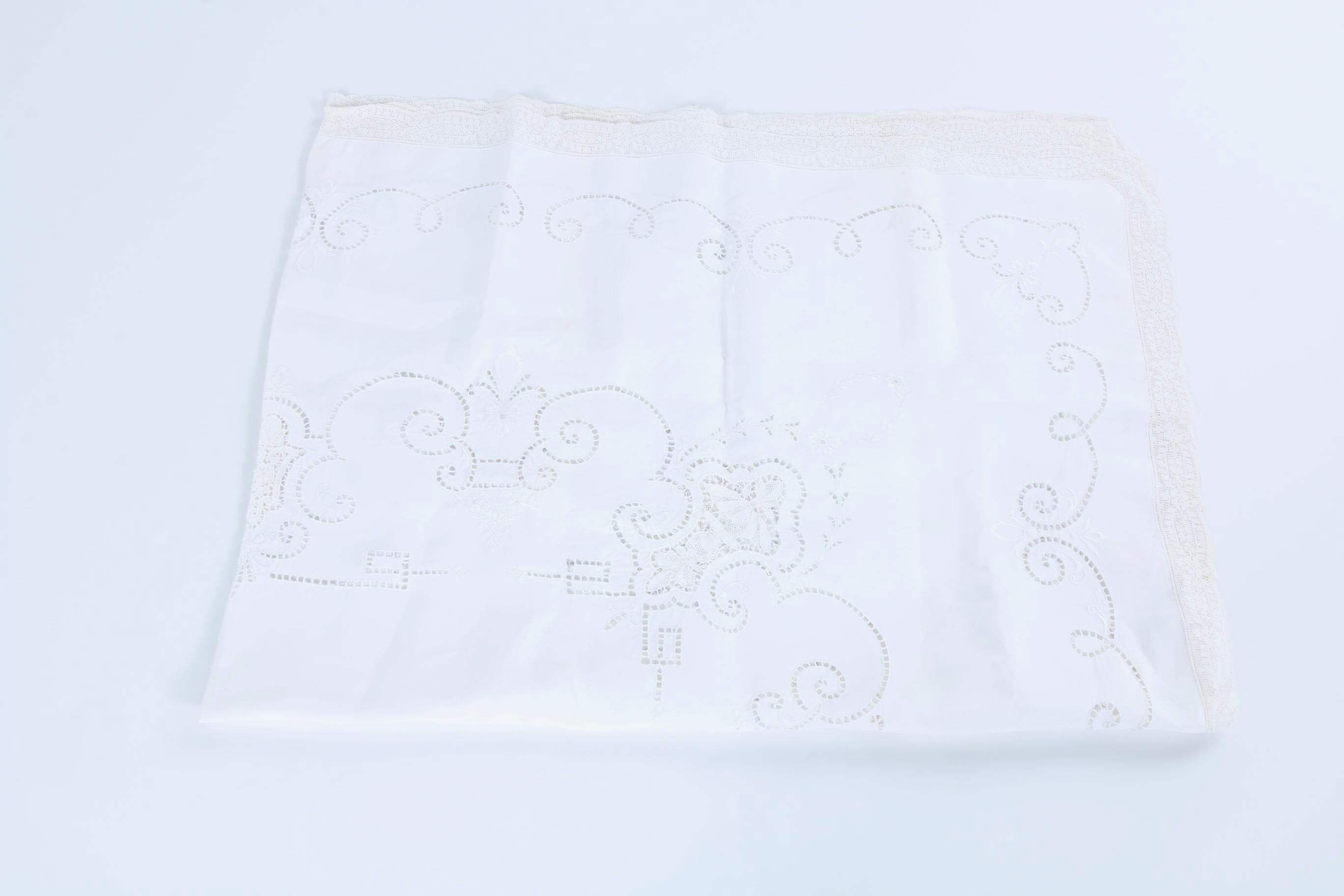 Eyelet and Embroidered Linens