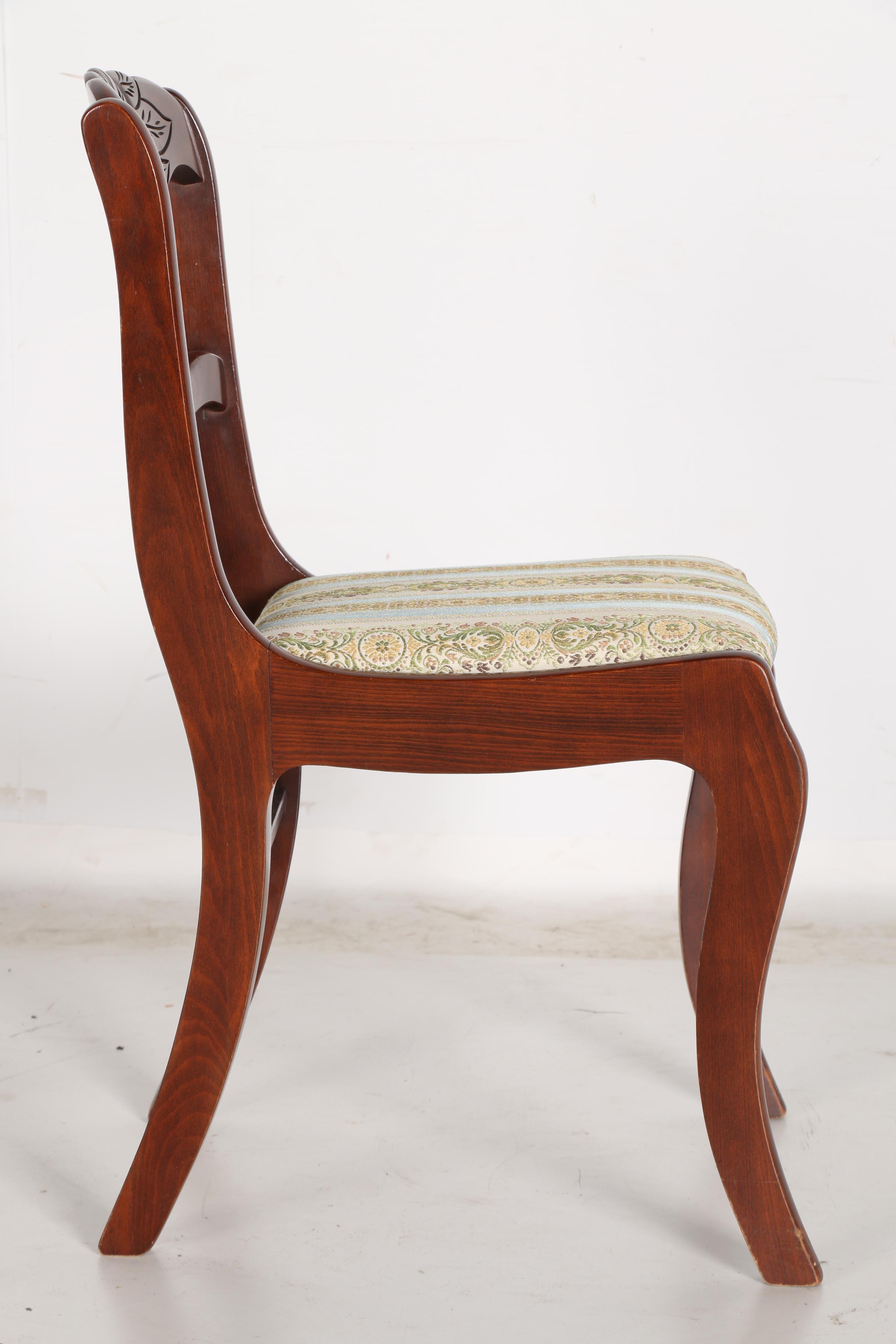 Vintage Classical Style Dining Chairs by Tell City Chair Company