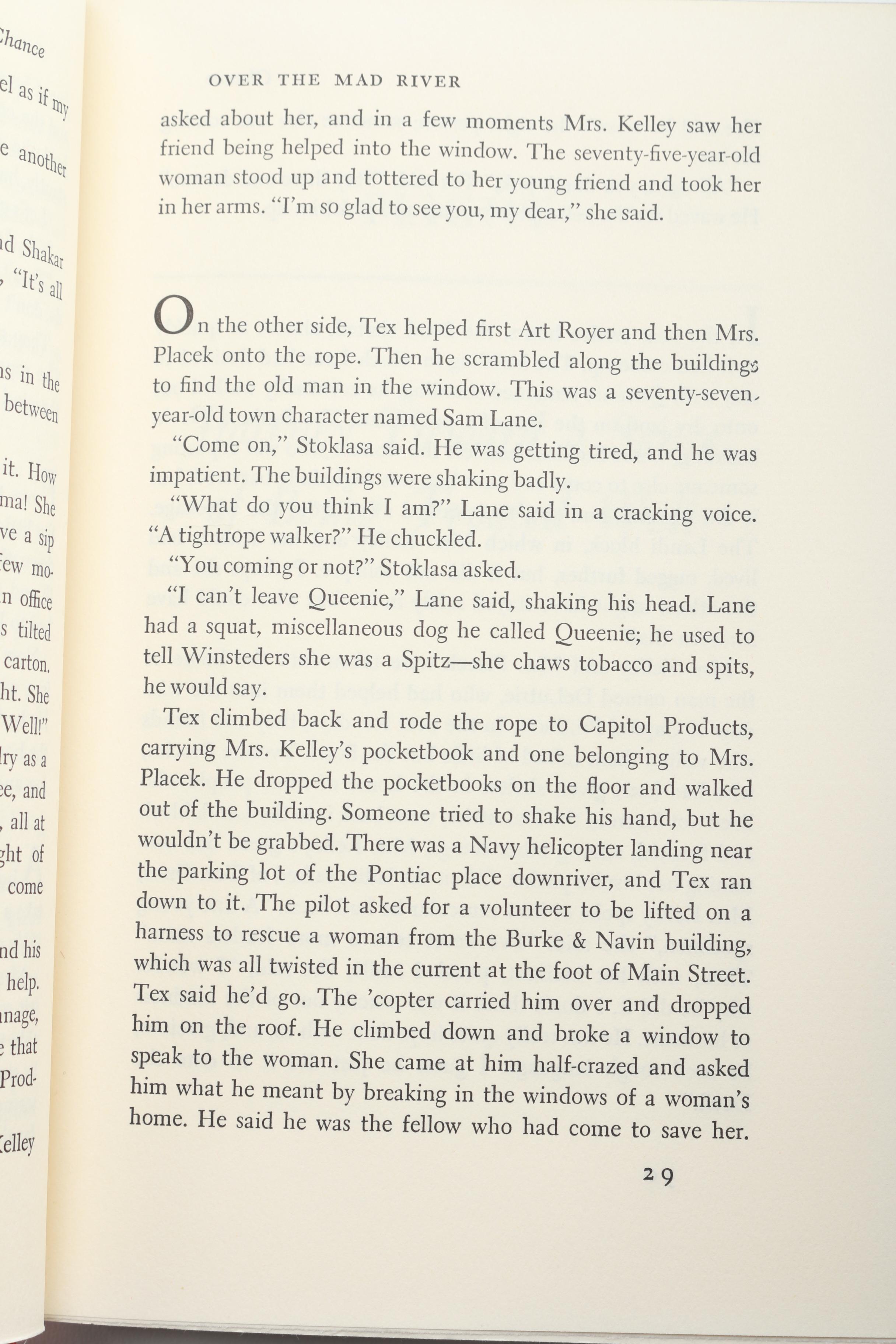 1963 First American Edition Signed "Here To Stay" by John Hersey