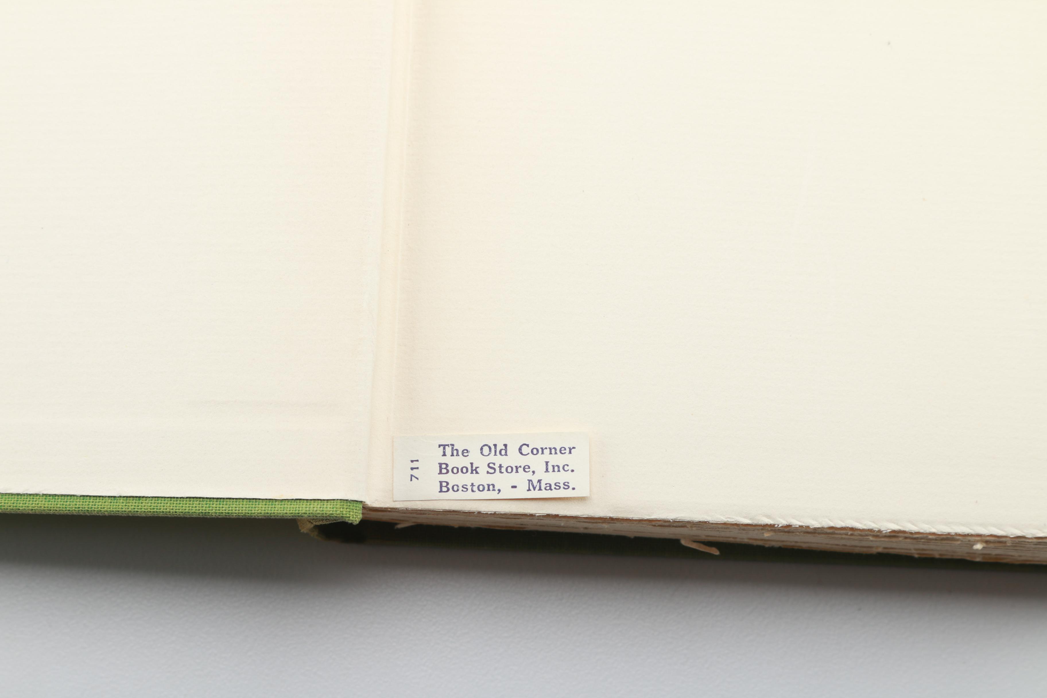 1940 First Edition "Sapphira and The Slave Girl" by Willa Cather