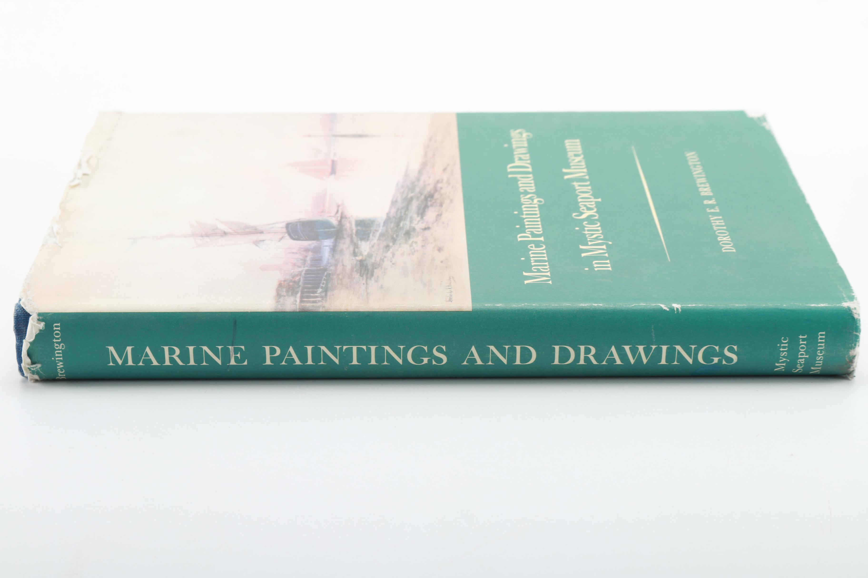 1982 First Printing "Marine Paintings and Drawings in Mystic Seaport Museum"
