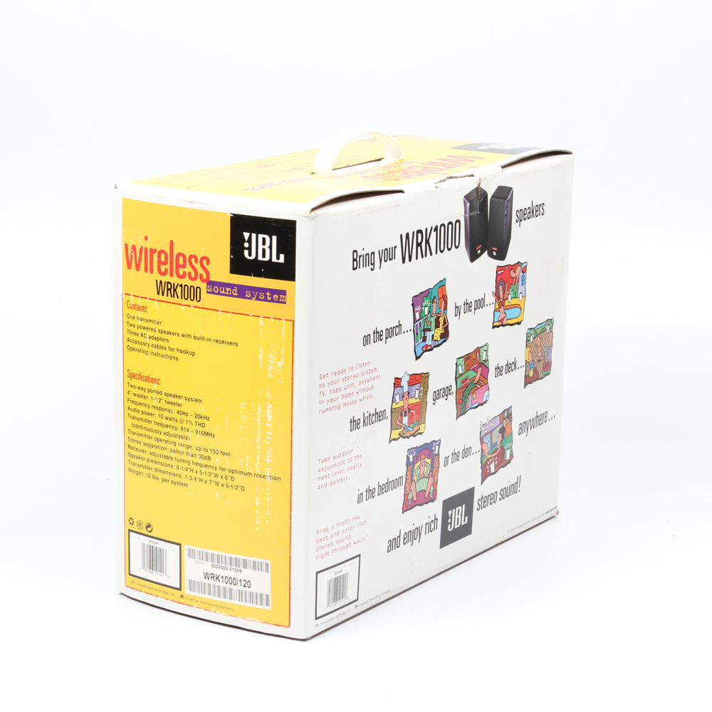 JBL Wireless WRK1000 Sound System