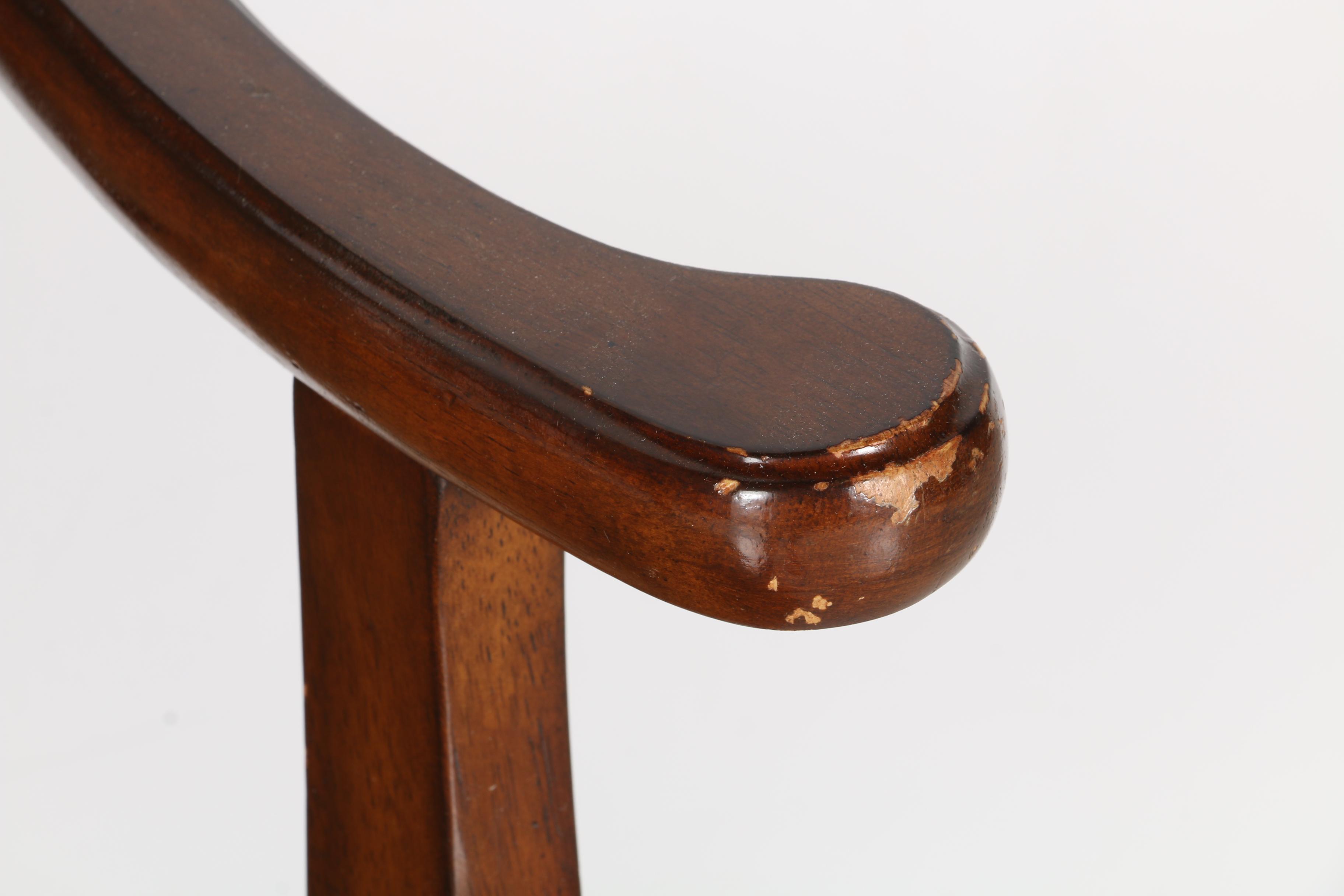 Bombay Upholstered  Wood Office Chair