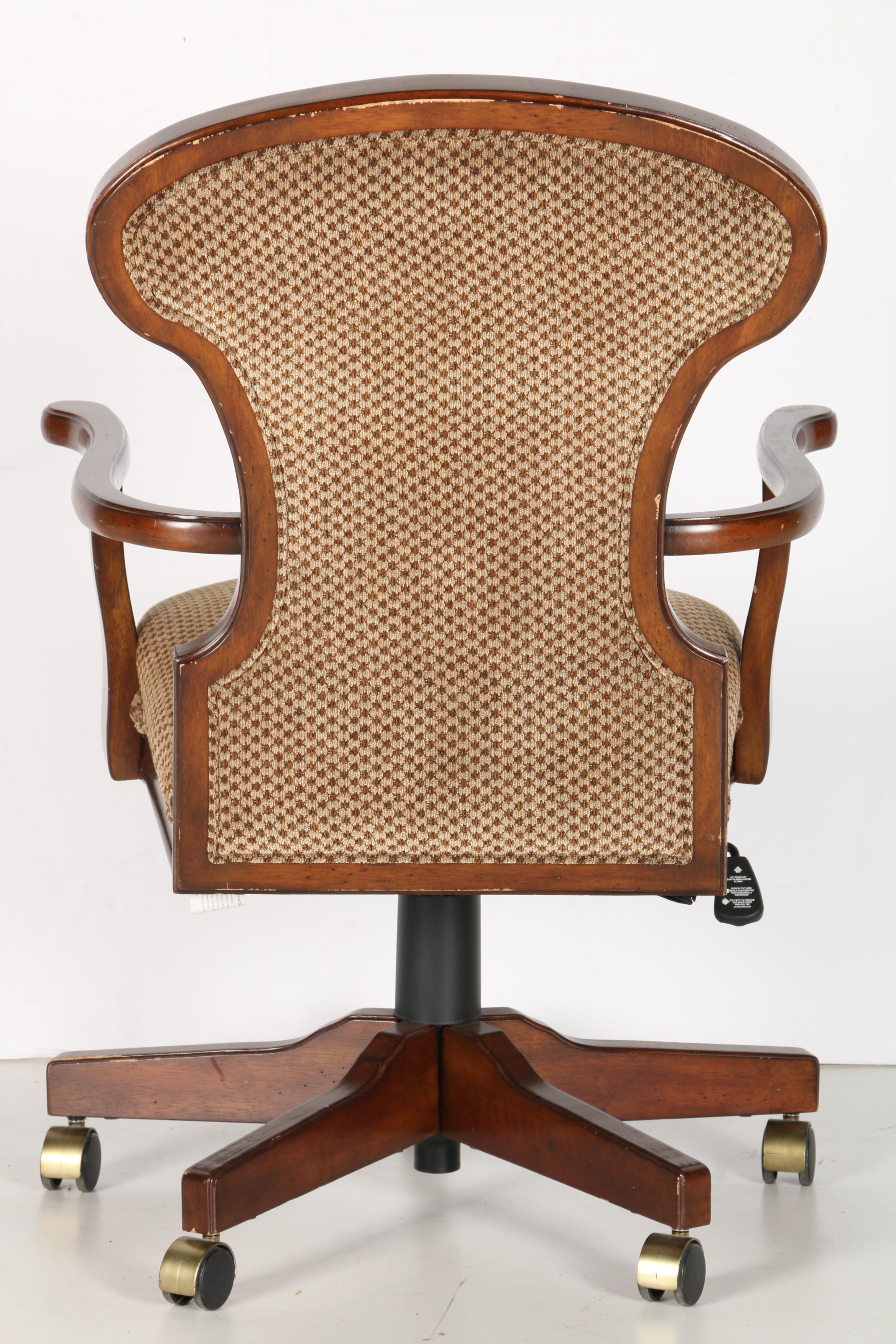 Bombay Upholstered  Wood Office Chair