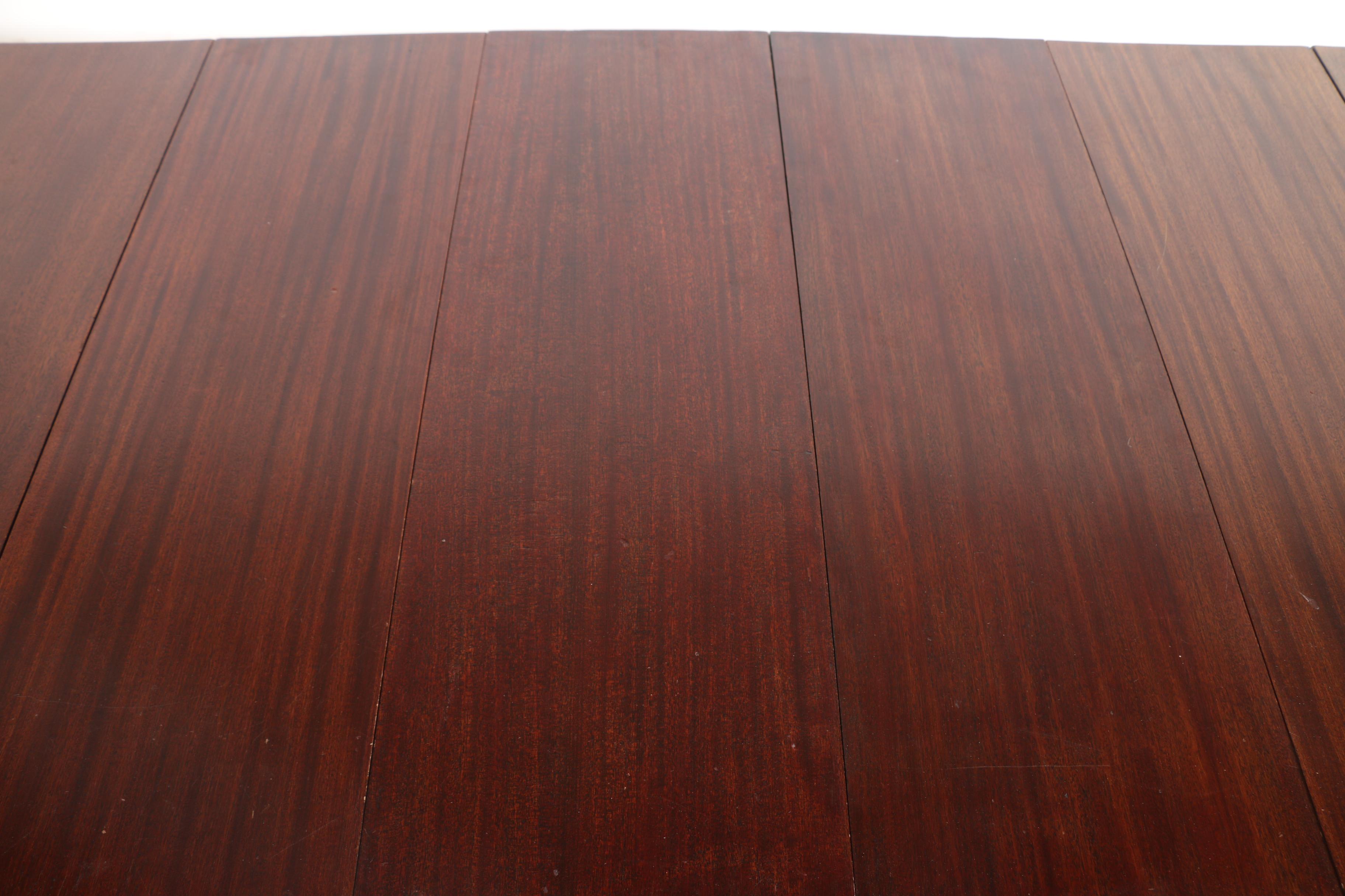 Vintage Duncan Phyfe Style Drop-Leaf Dining Table