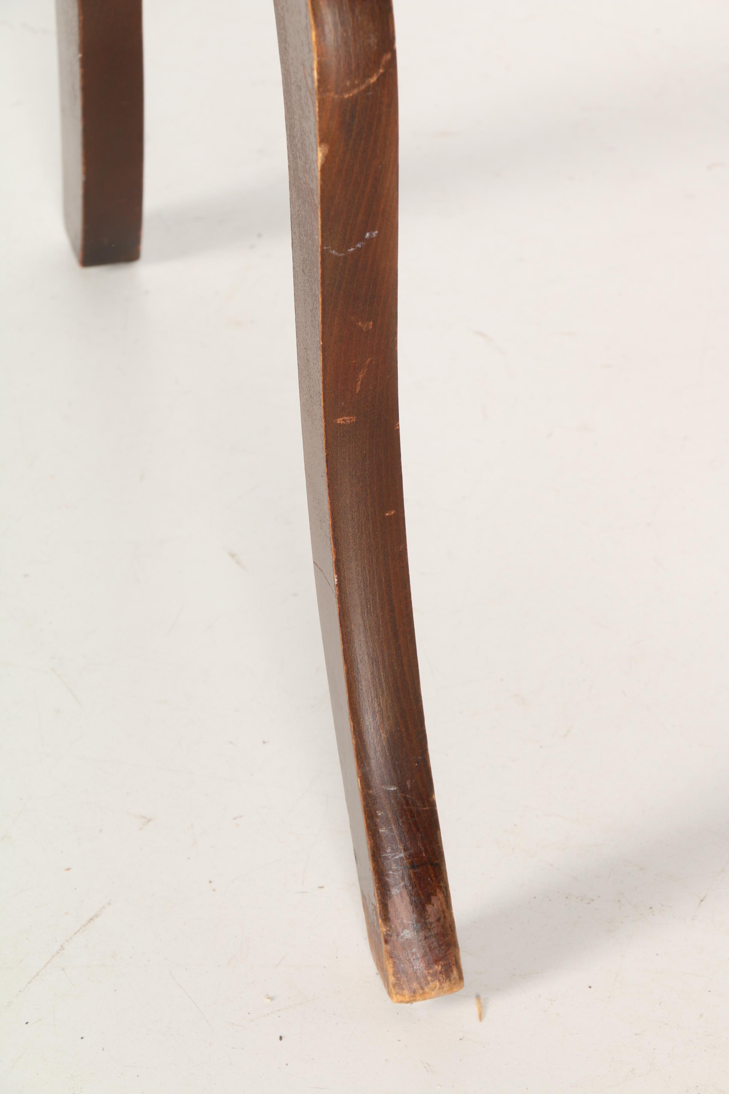 Vintage Classical Style Side Chair With Needlepoint Seat