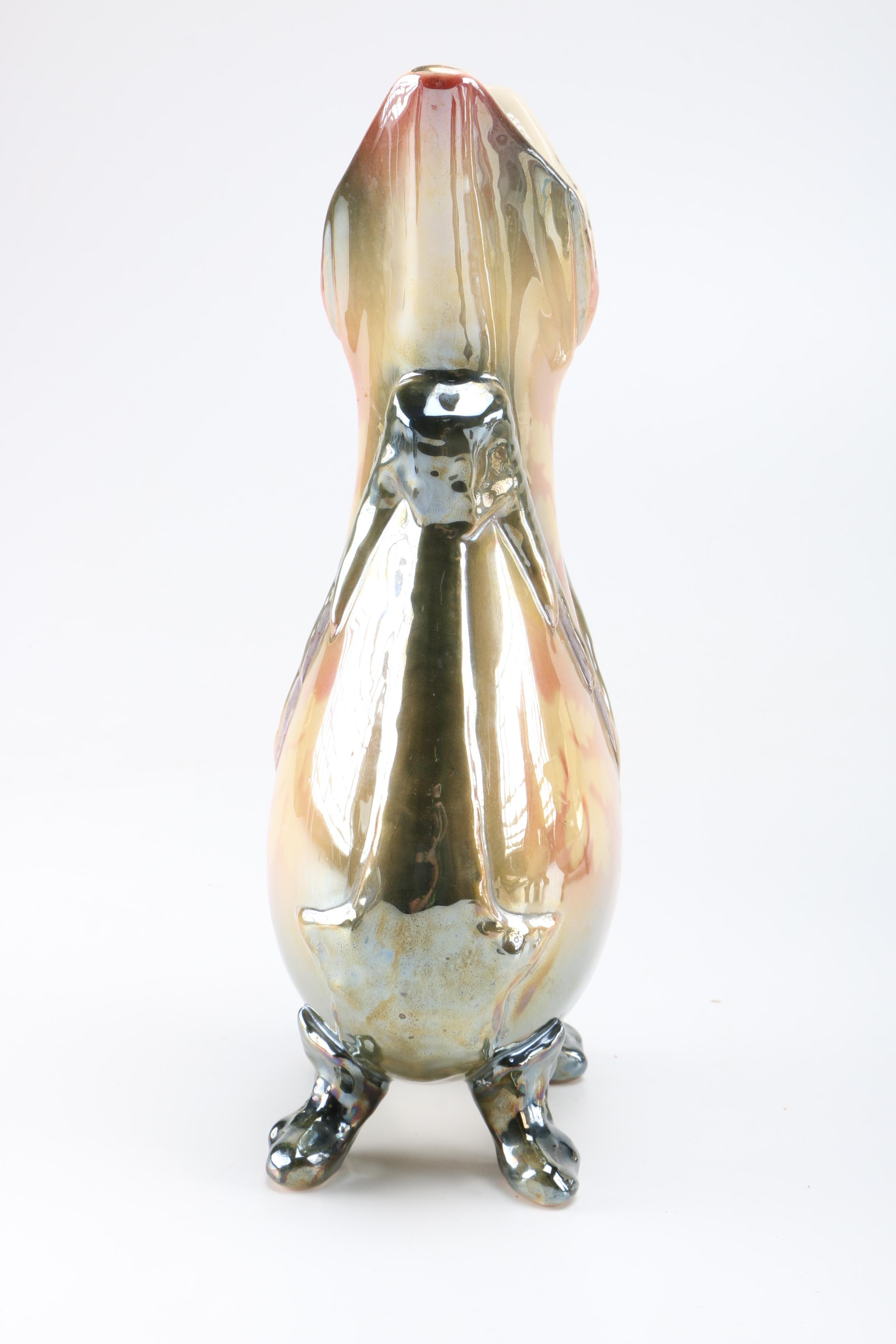 Art Deco Style Lusterware Garniture Set