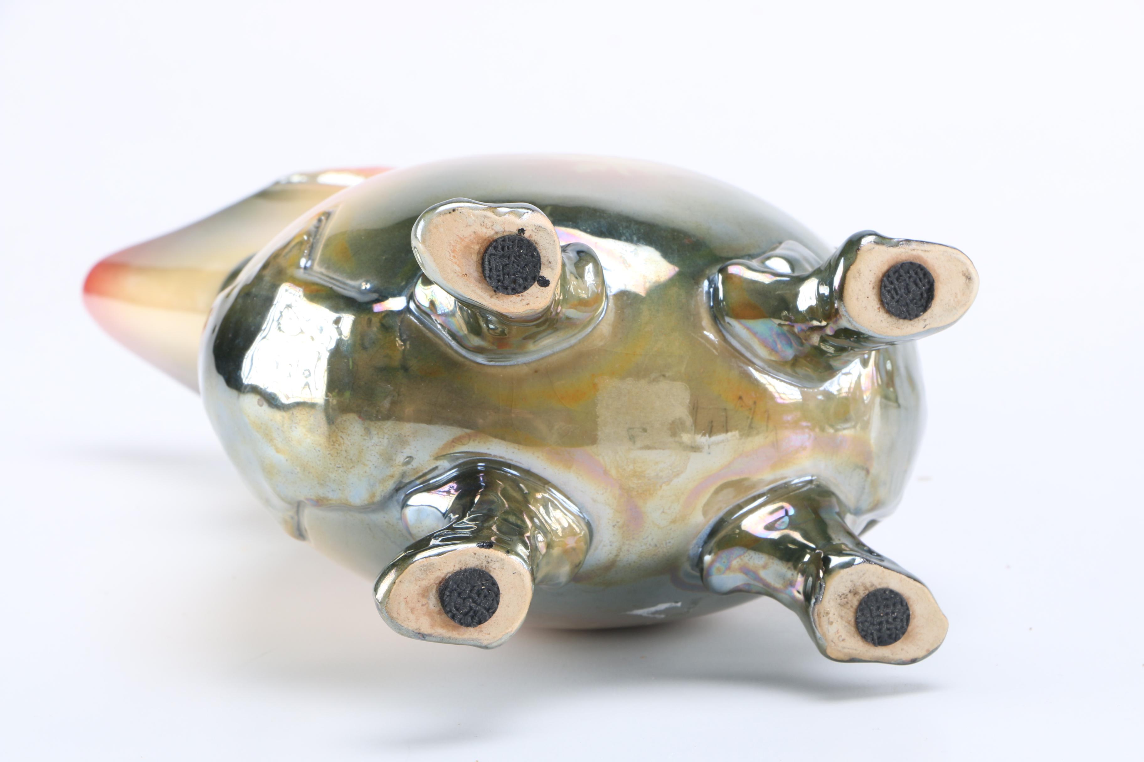 Art Deco Style Lusterware Garniture Set