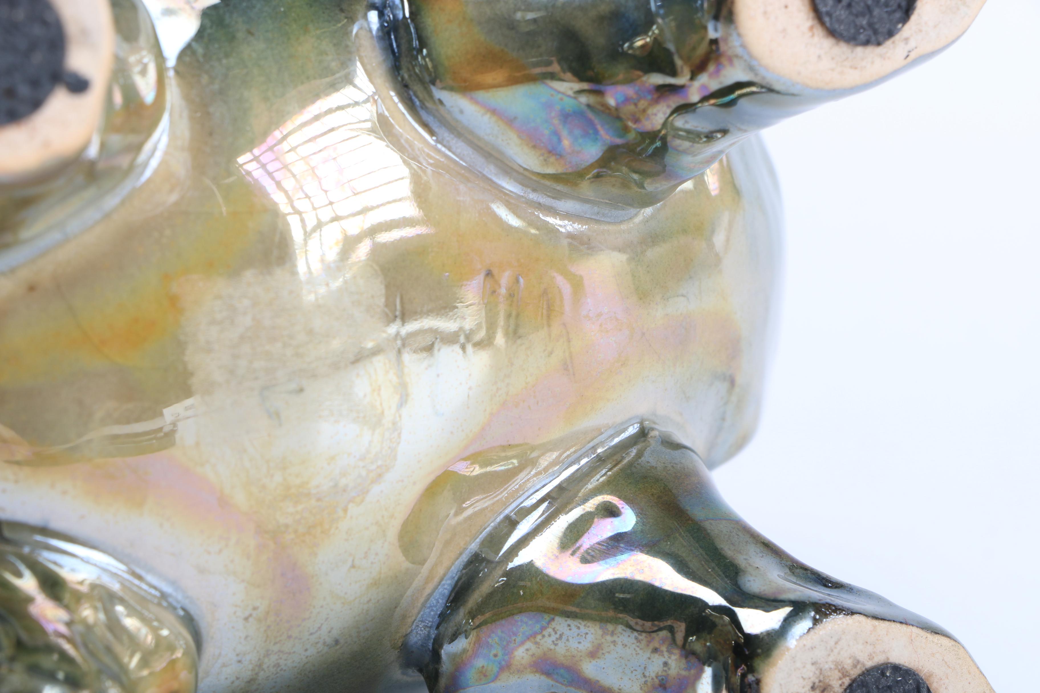 Art Deco Style Lusterware Garniture Set