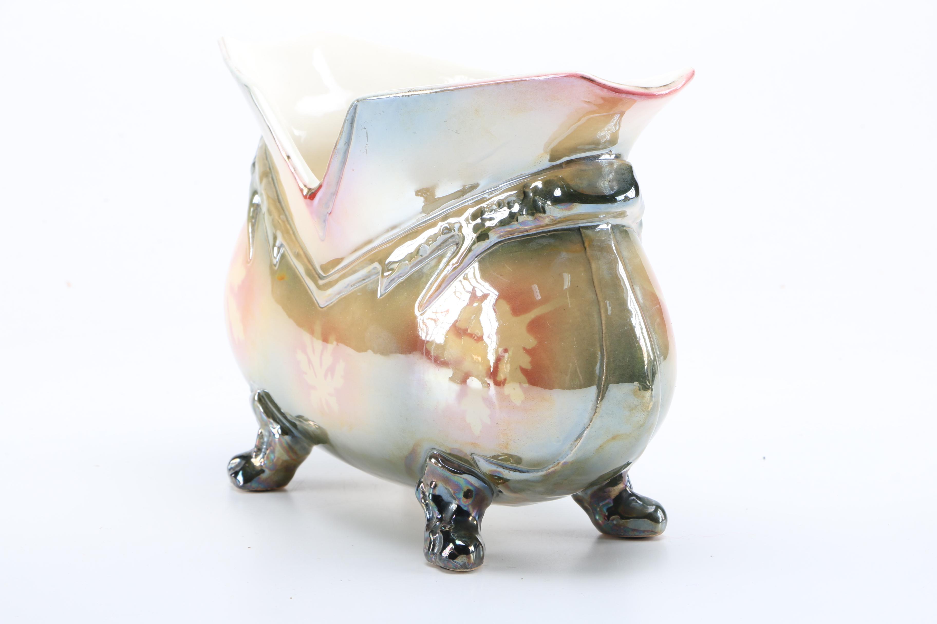 Art Deco Style Lusterware Garniture Set