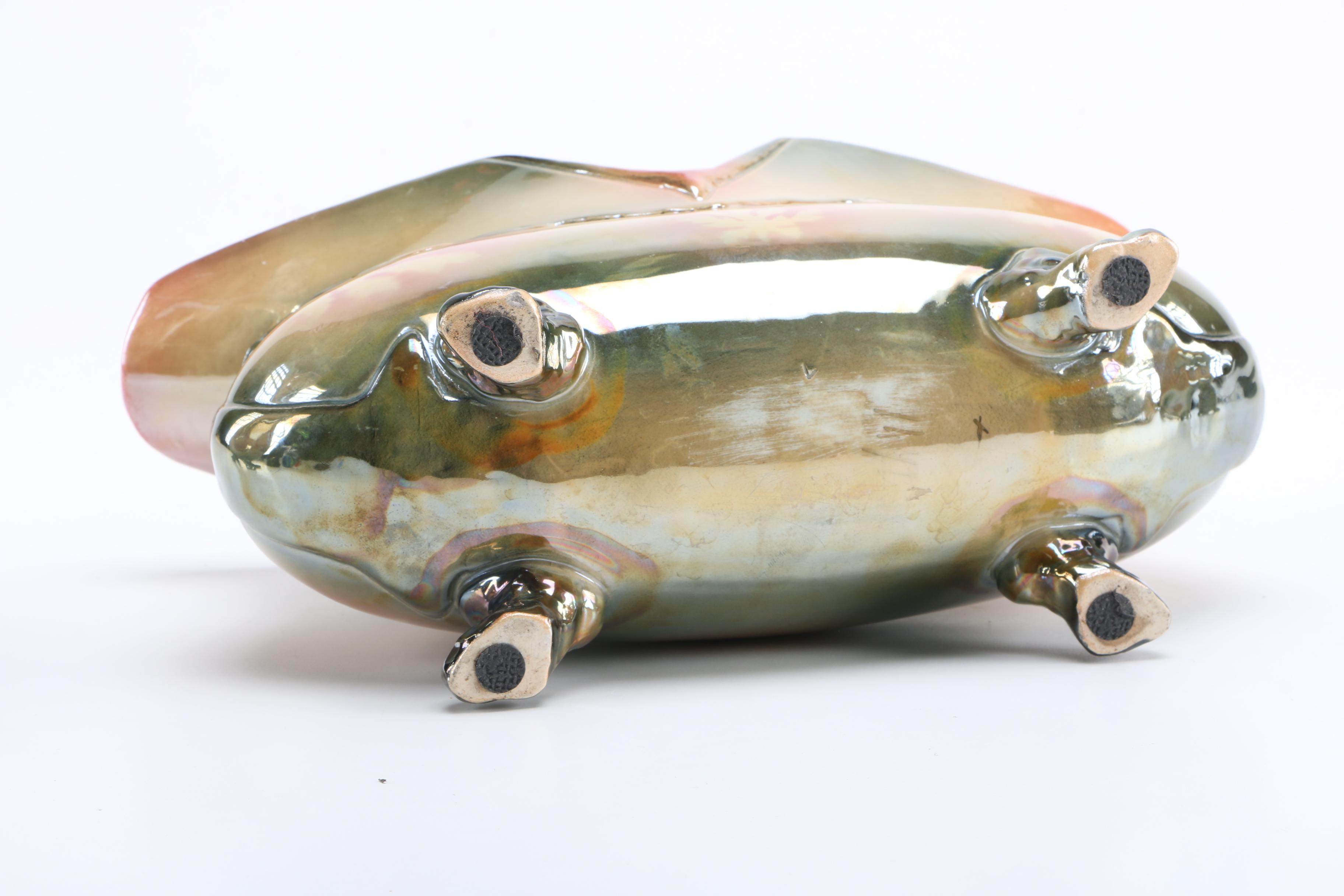 Art Deco Style Lusterware Garniture Set