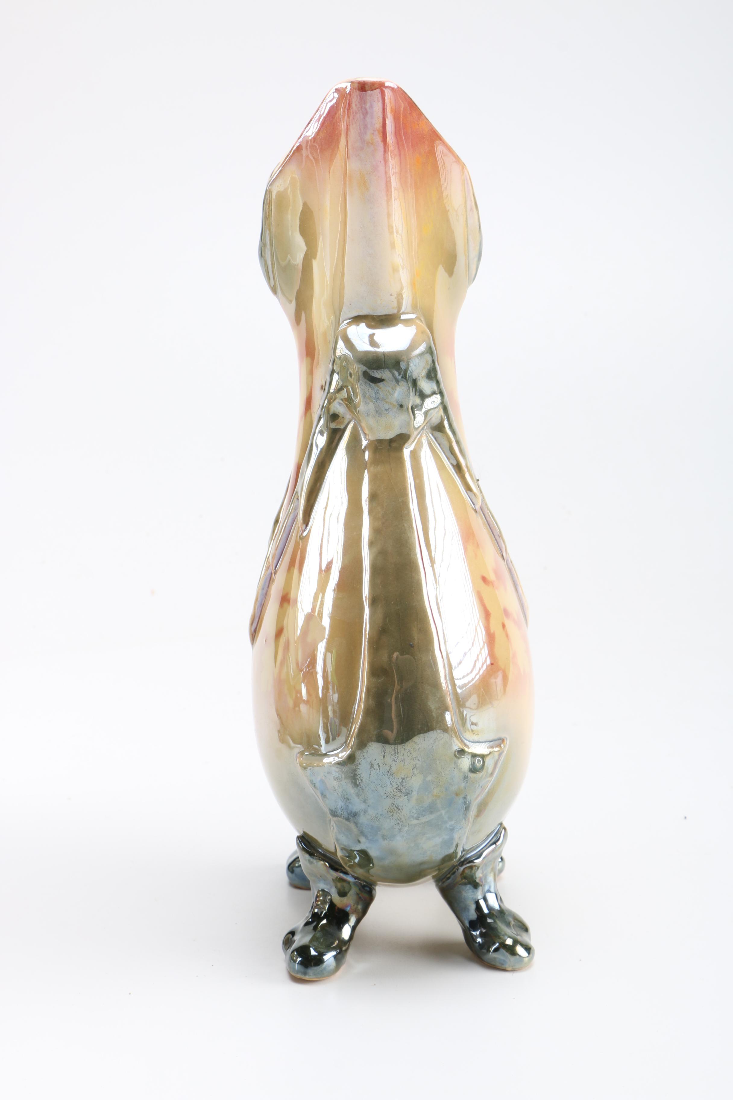 Art Deco Style Lusterware Garniture Set