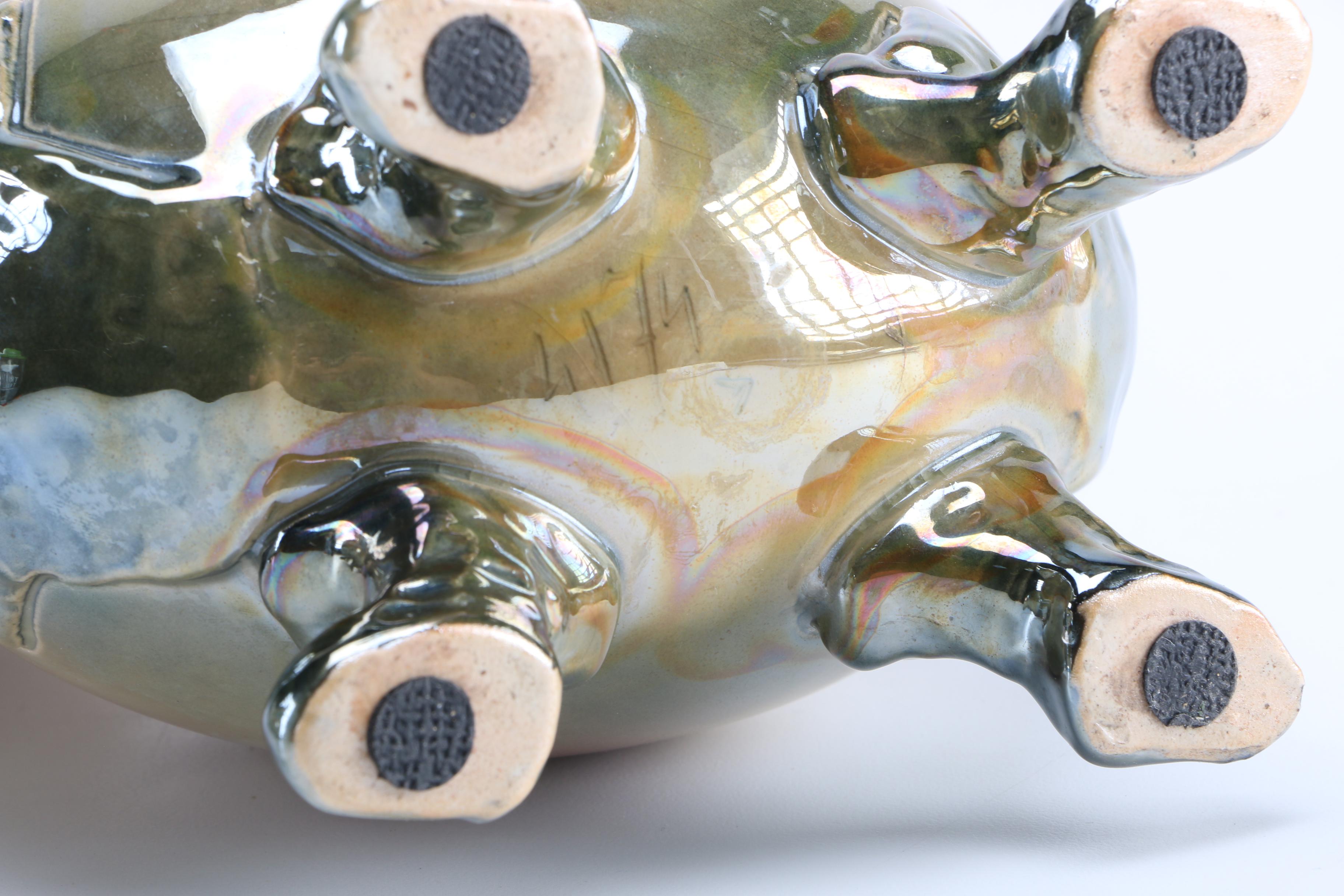 Art Deco Style Lusterware Garniture Set