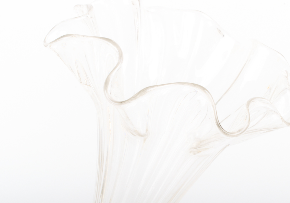 Glass and Silver Plate Epergne