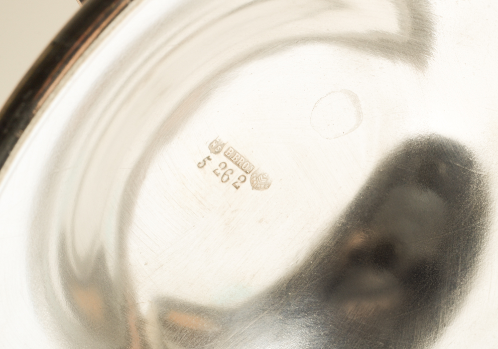 Glass and Silver Plate Epergne