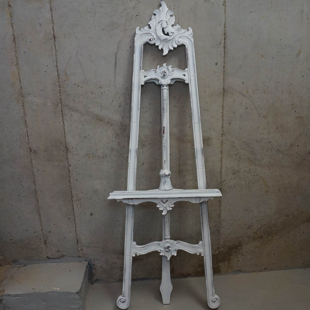 Victorian Style Painted Wood Easel