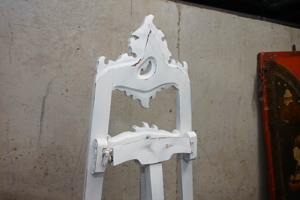 Victorian Style Painted Wood Easel