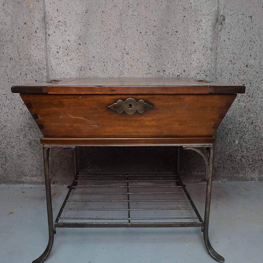 Dough Box Style Side Table