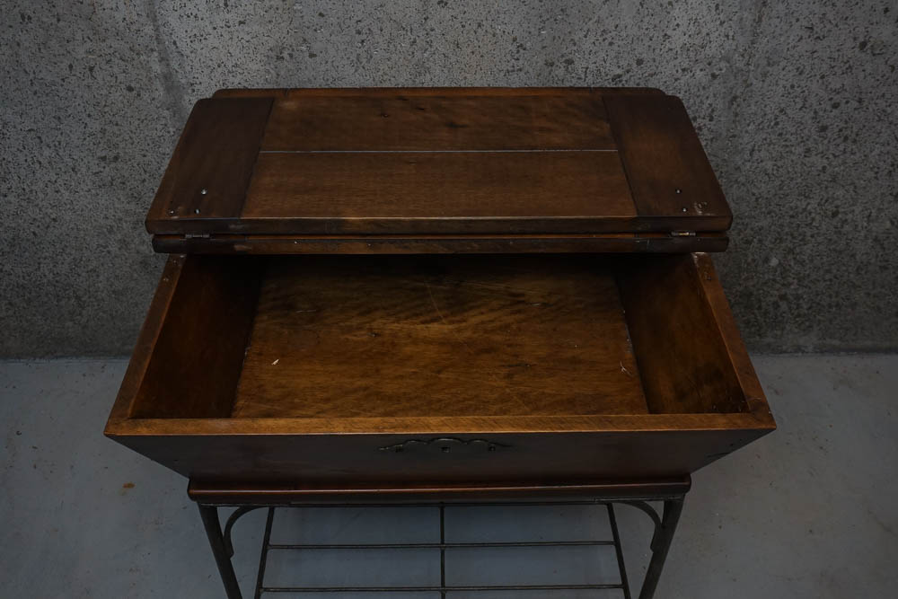 Dough Box Style Side Table