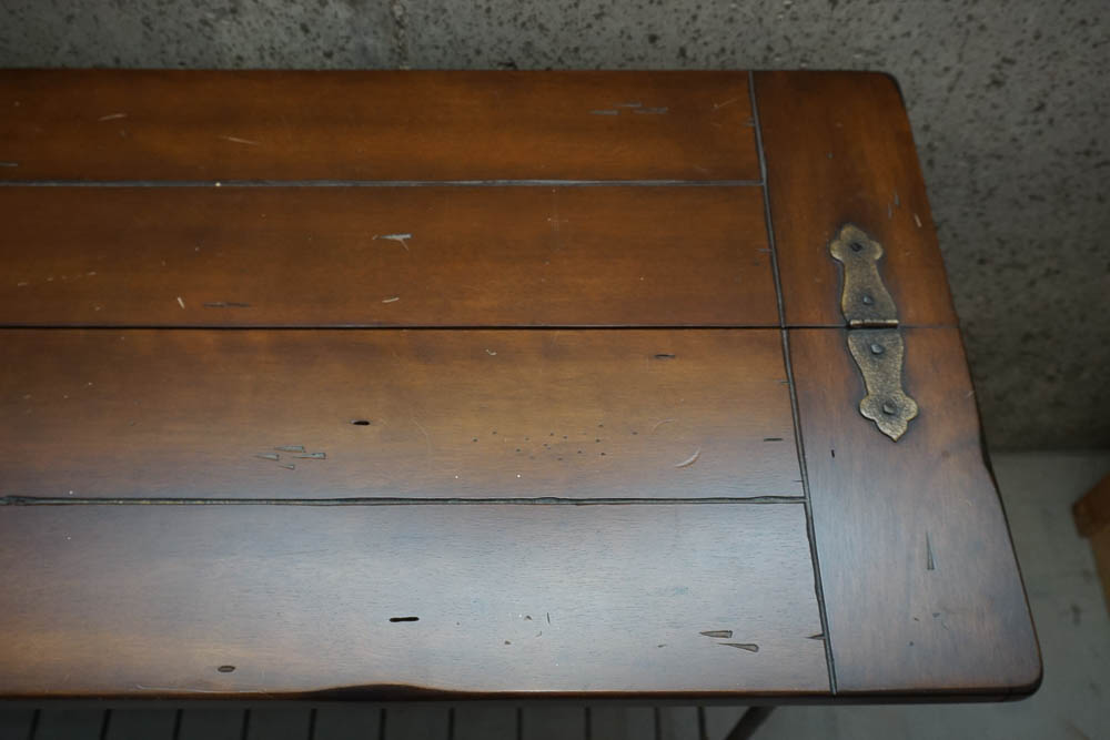 Dough Box Style Console Table