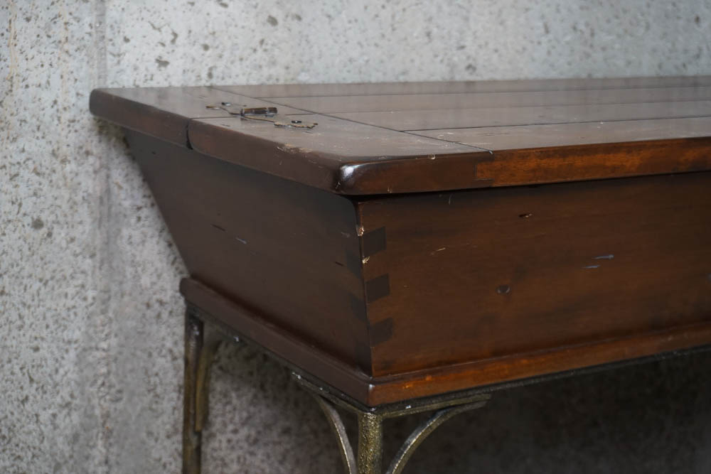 Dough Box Style Console Table