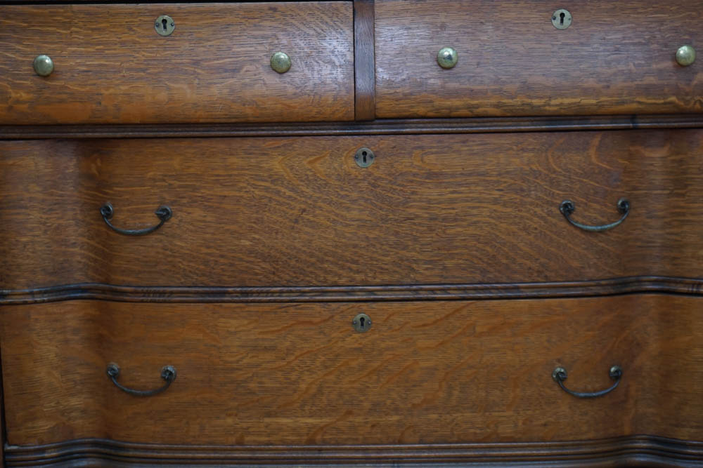 Antique Tiger Oak Dresser