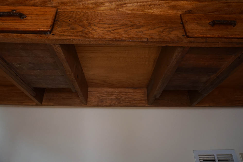 Antique Oak Farm Table