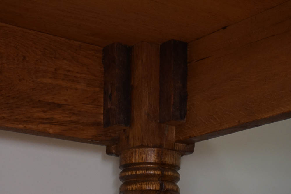 Antique Oak Farm Table