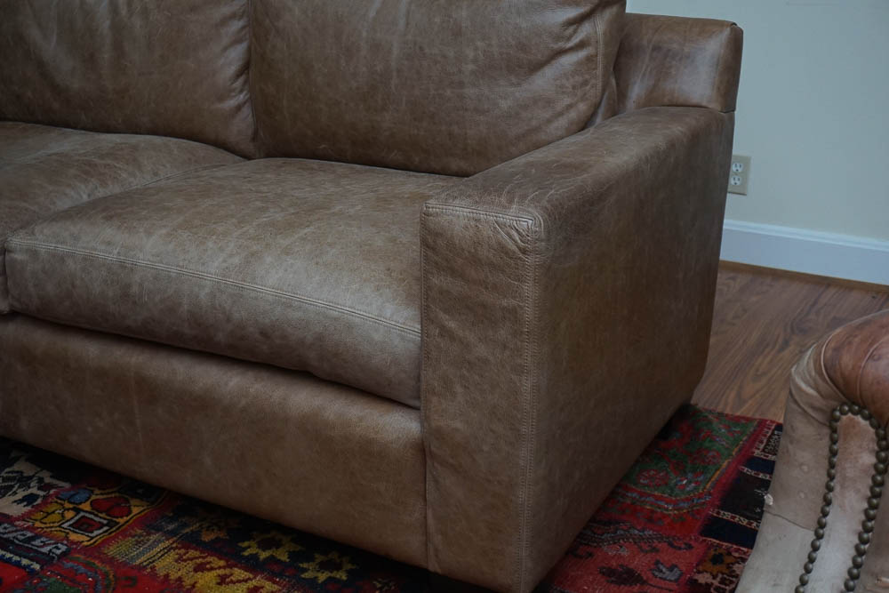 Contemporary Leather Sofa