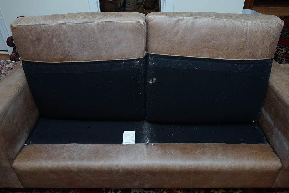 Contemporary Leather Sofa