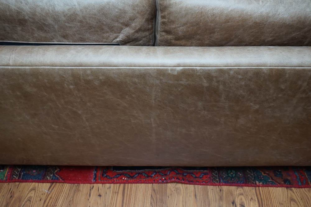 Contemporary Leather Sofa