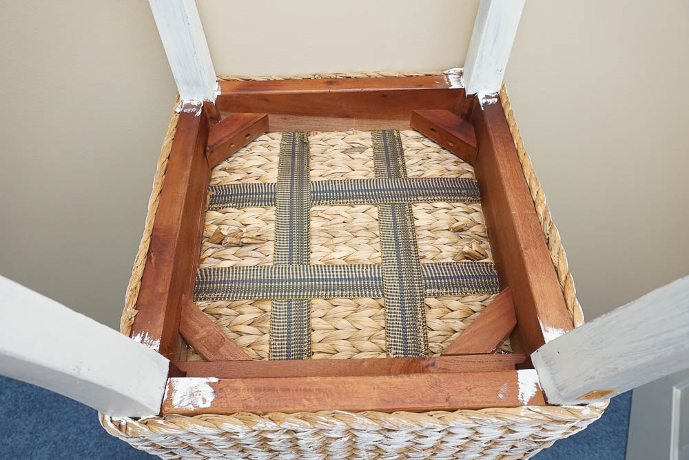 Woven Parsons Style Chairs