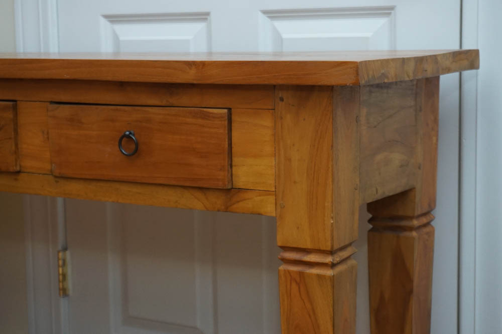 Mission Style Rustic Console Table