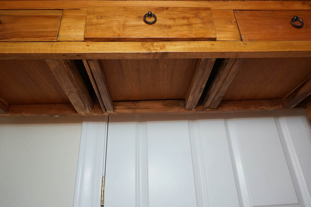 Mission Style Rustic Console Table