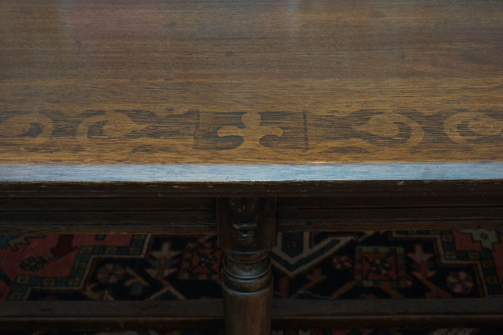 Handcrafted 12 ft. Walnut Harvest Table