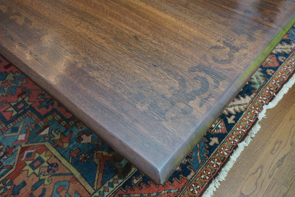 Handcrafted 12 ft. Walnut Harvest Table