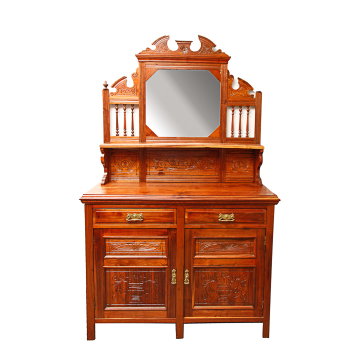 Vintage Cabinet with Shaving Mirror
