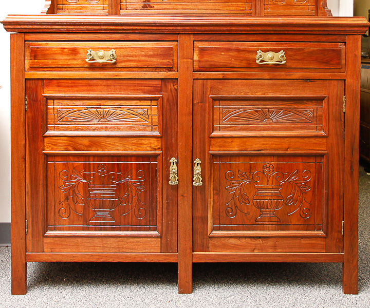 Vintage Cabinet with Shaving Mirror