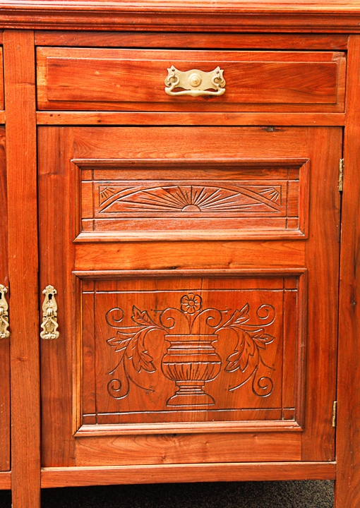 Vintage Cabinet with Shaving Mirror