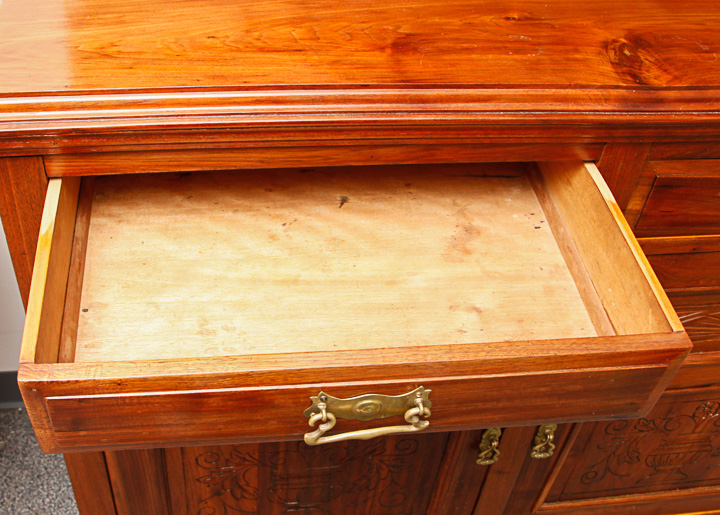 Vintage Cabinet with Shaving Mirror
