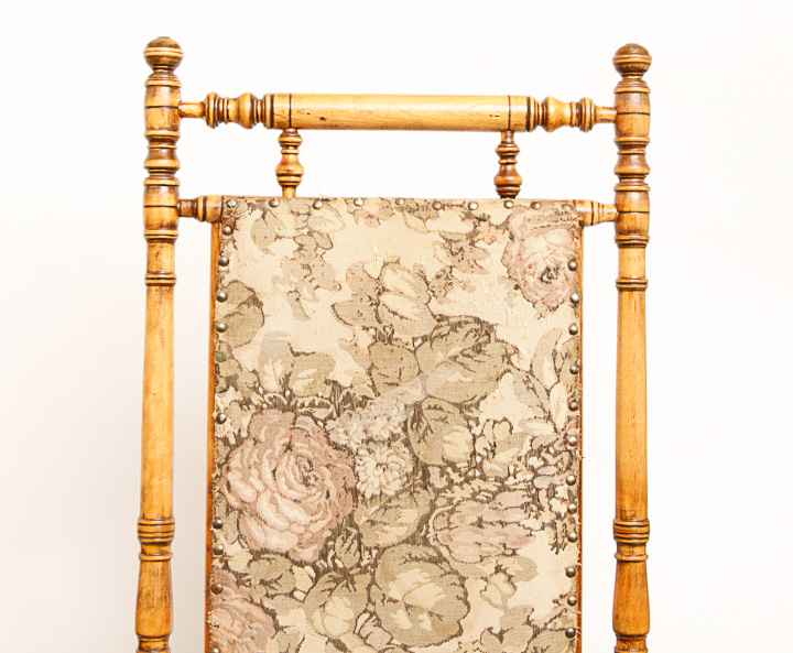 Antique Victorian Glider Rocking Chair